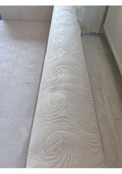 Koltuk Örtüsü Kaymaz 170x210 Gofreli Açık Bej