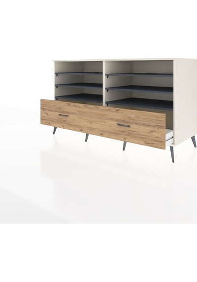 Kronos Konsol 6 Raflı 2 Çekmeceli 176x59x99 Aytaşı-antrasit/çam Antrasıt/atlas Çam - Aytası Kronos Konsol 6 Raflı 2 Çekmeceli 176x59x99 Aytaşı-antrasit/çam Antrasıt/atlas Çam - Aytası