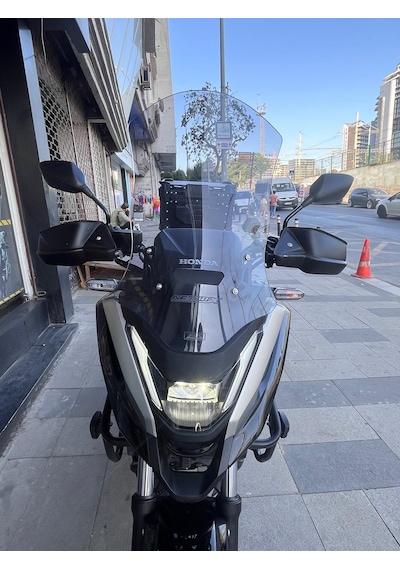 2025-26 Honda Nc750 Ön Cam Açık Füme Zeus 55cm 4mm Nc 750 750X