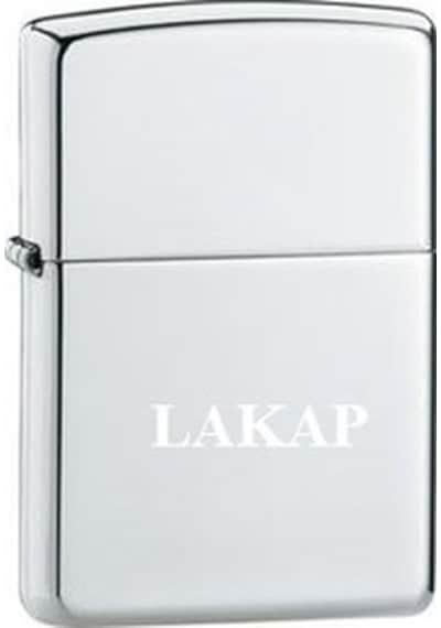 Zippo Kişiye Özel Çakmak Benzinli