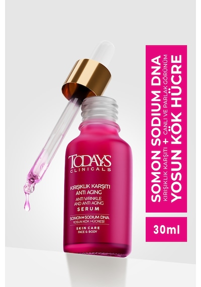 Todays Clinicals Somon Sodyum Dna Yosun Kök Hücresi Gözenek Sıkılaştırıcı Yüz Serumu 30 ML