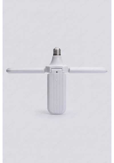 3 Kollu Katlanabilir Pervane Led Ampul E27 Duy Ayarlanabilir Tavan Lambası