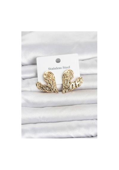 316l Çelik Gold Renk Model Kadın Küpe Tj-bkp11809 Evimdeyokyok