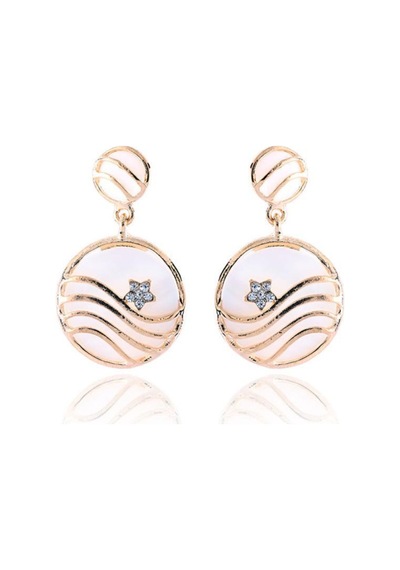 Tkpe00894 Zirkon Taşlı Gün Batımı Küpe K2 Diğer