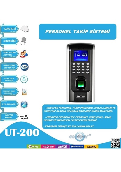 ZK TECO SF200 PARMAKİZİ TERMİNAL PERSONEL TAKİP SİSTEMİ