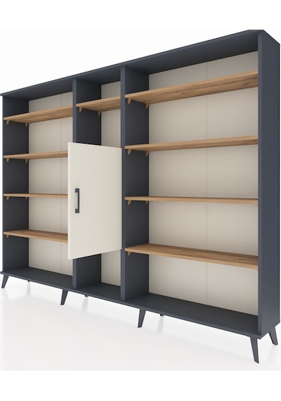 Arges Dolap 12 Raflı Tek Kapaklı 220x30x163 Antrasit-aytaşı/çam Aytası/atlas Çam - Antrasıt Arges Dolap 12 Raflı Tek Kapaklı 220x30x163 Antrasit-aytaşı/çam Aytası/atlas Çam - Antrasıt