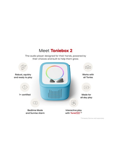 Tonies - Toniebox 2 Bulut Mavisi Başlangıç Seti Kutusu