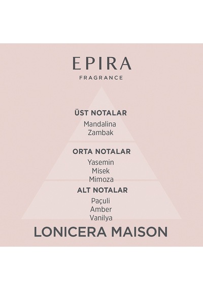 Epıra Lonıcera Maıson Kadın Parfüm 50ml Edp Amber - Çiçeksi