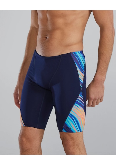 Tyr Durafast Elite Erkek Jammer Mayo - Riptidal Lacivert - Mavi
