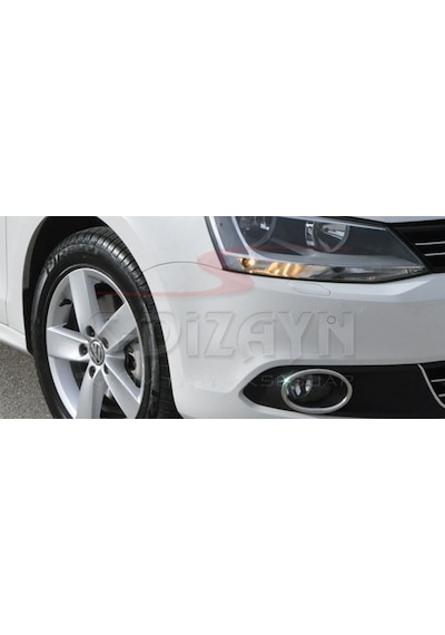 S-Dizayn  Volkswagen Jetta Krom Sis Farı Çerçevesi 2 Prç 2011-2014