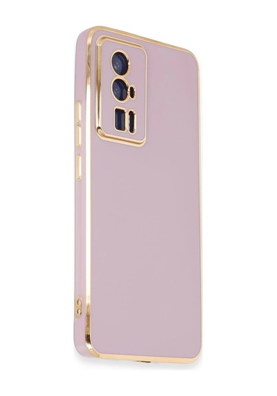 Xiaomi Poco F5 Pro Kılıf Volet Silikon - Mor 0.2M-Çok Renkli