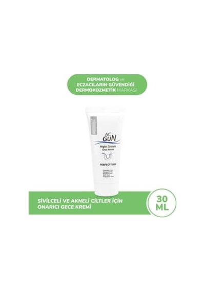 Dermoskin Acgun Gece Bakım Kremi 30 ML