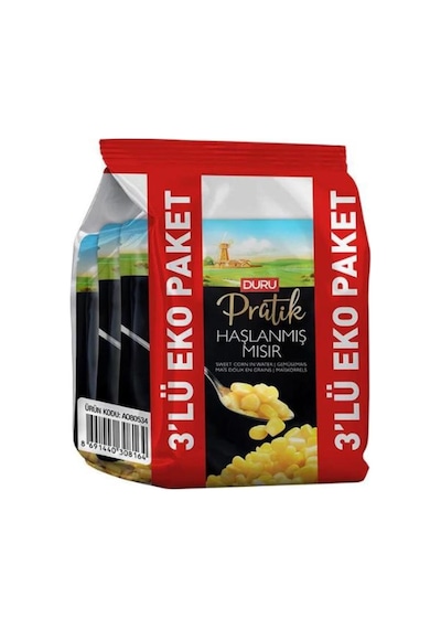 Pratik Haşlanmış Mısır 3 X 235 G