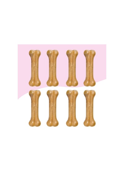 Miçiko Köpekler İçin Naturel Press Çiğneme Kemiği 12cm 8'li