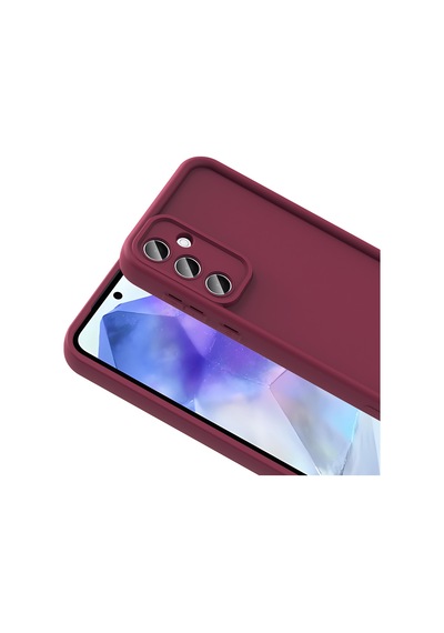 Galaxy A56 Uyumlu Kılıf Kamera Korumalı Sys Ananas Kapak - Pembe Pembe