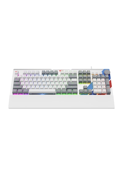 Havit Gamenote Kb898l Pro Rgb Mekanik Oyuncu Klavye Rgb, Full-key Rollover, Ses Tekeri, Bilek Destekli