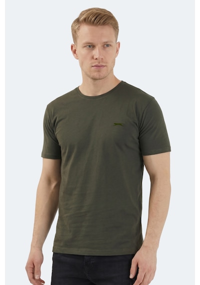 Slazenger Sander Ktn 5 Li Set Erkek Beyaz - Siyah - Gri - Haki - Saks Mavi Tişört Beyaz - Siyah - Gri - Haki - S