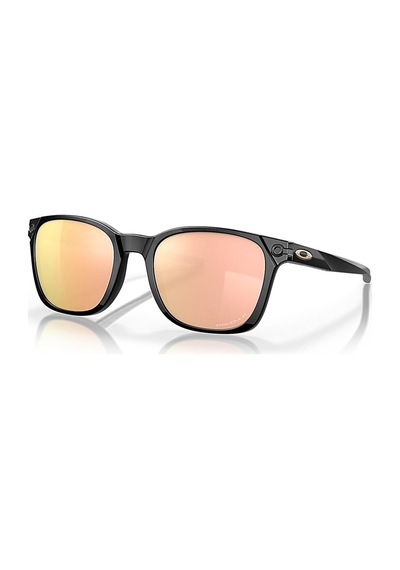 Oakley Oak 9018 901806 55 Ojector Aynalı Polarize Erkek Kare Siyah Kemik Güneş Gözlüğü