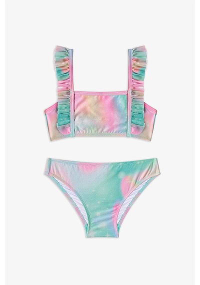 Penti Renkli Kız Çocuk Magic Mist Bandeau Bikini Takımı
