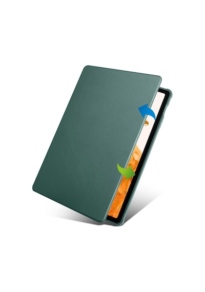 Galaxy Uyumlu Tab S8 Plus Sm-x800 Kılıf Termik Kalem Bölmeli Dönebilen Standlı Kılıf