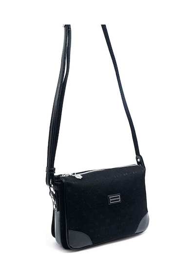 Çapraz Çanta Kadın Silver Polo 784-46060 Sılver Polo Çapraz Bayan Çantası M158 Siyah-rugan Siyah Siyah