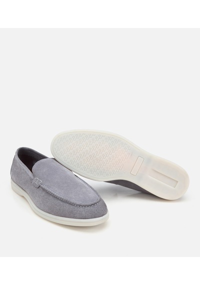 Hotiç Erkek Süet Deri Gri Hafif Tabanlı Günlük Loafer 02ayh328500a260 02ayh328500a260
