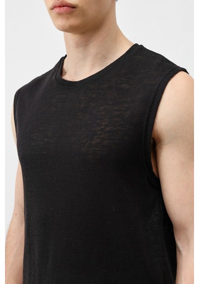 Antioch Kolsuz Erkek T-shirt Siyah