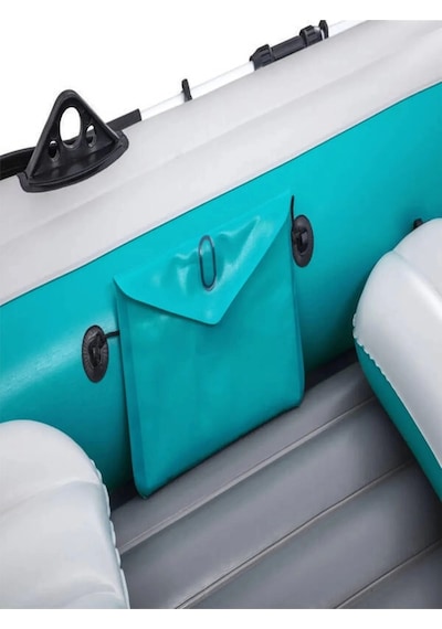 Bestway 65159 Hydro-force Advanture Elite 5 Kişilik Raft Set Şişme Bot 364 166cm Full Set-65159 Çok Renkli