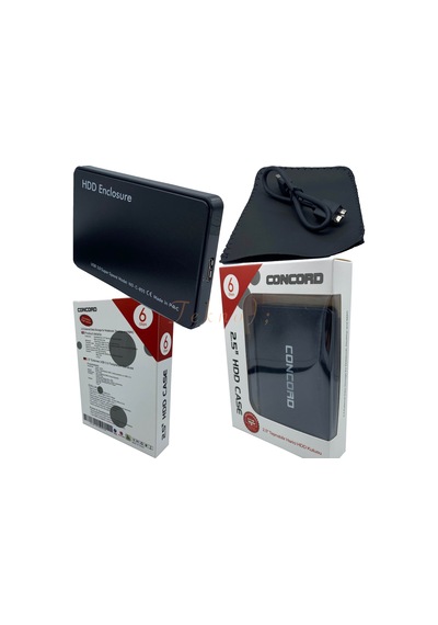 2.5 Usb 3.0 / 6 Gbps Sata Harddisk Hdd Kutusu Concord C-855