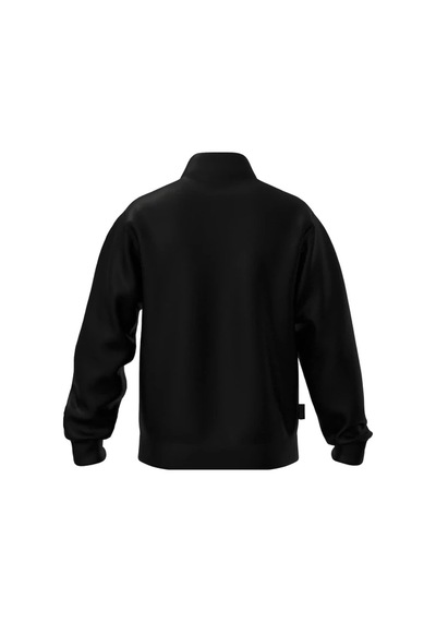 Mizuno Athletic 1/4 Zip Erkek Fermuarlı Sweatshirt Siyah Çok Renkli