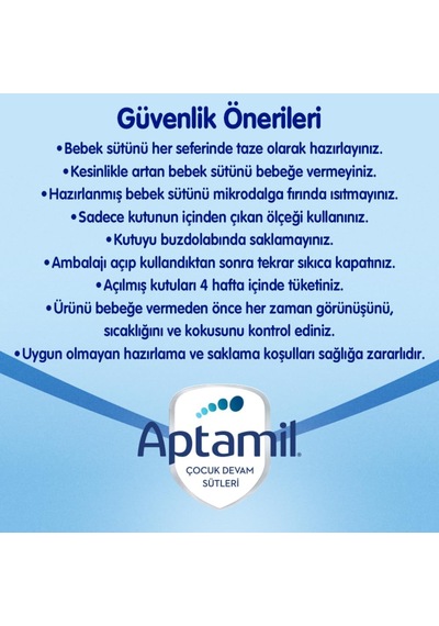 Aptamil 1 Bebek Sütü 1200 Gr