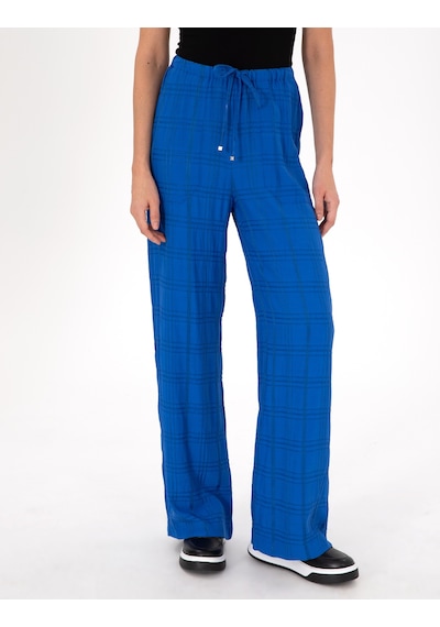 Pierre Cardin Kadın Saks Pantolon Kanvas-chino 50292878-vr045