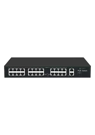 Ods 08ODS-24P2U 24 Port 300W Full Poe 300 10/100 2X-uplınk Yönetilemez Switch