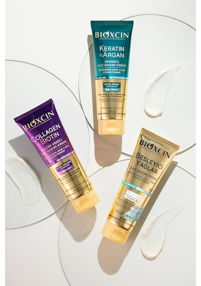 Bioxcin Keratin & Argan Onarıcı Saç Bakım Kremi 250 ml  -  Yıpranmış Ve Hassas Saçlar