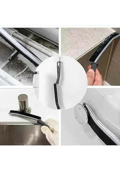 Jouis Çok Amaçlı Multi İnce Temizlik Fırçası Derz Arası Banyo Mutfak Lavabo Detay Temizleme Fırçası 2 Adet