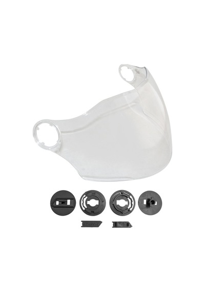 Cgm Visiera Trasparente + Kit Fissaggio Visiera