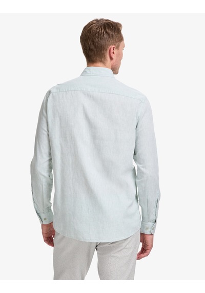 Pierre Cardin Erkek Su Yeşili Gömlek Desenli 50320941-vr048 Yeşil