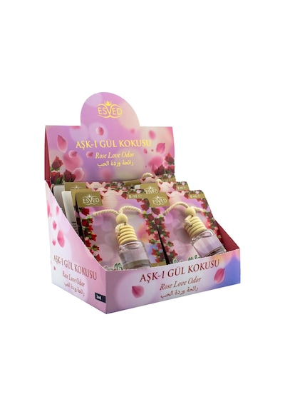 Gül Kokusu Araba Kokusu 8ml 12li