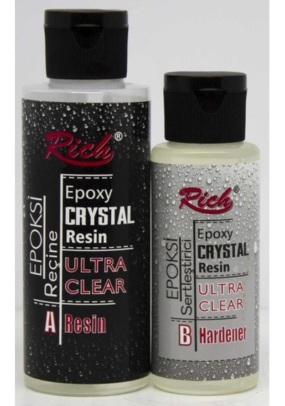 Kristal Reçine 130 Cc + 65 Cc Şeffaf