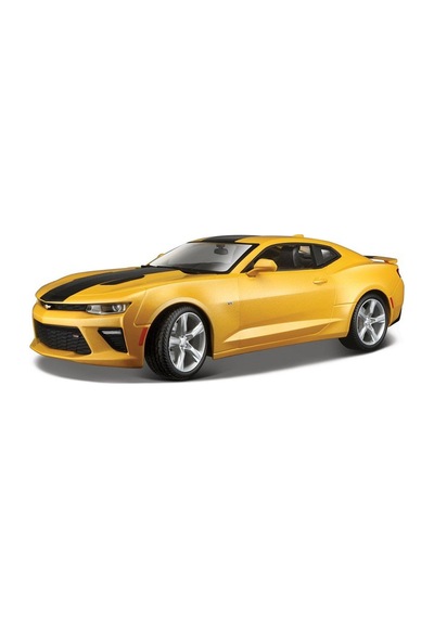 2016 Chevrolet Camaro Ss 1:18 Ölçekli Sarı Renkli 30 Cm Sarı