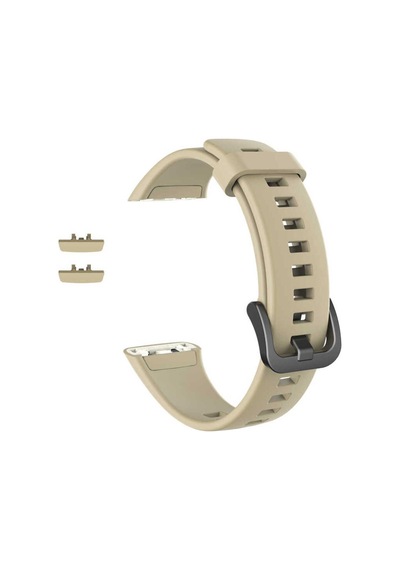 Huawei Band 6 Uyumlu Krd-47 Uyumlu Zore Kordon Beyaz