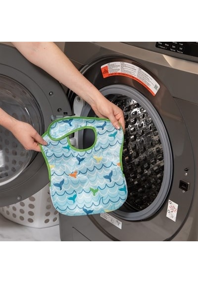 Bumkins Superbib Önlük 3'Lü Paket - Rolling With The Waves Çok Renkli