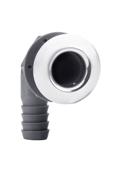 Krom Flanşlı Sintine Çıkışı. Dirsekli Model Su Çıkış. 5/8"