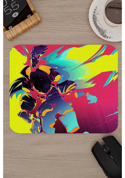 Cyberpunk Edgerunners Kaymaz Dikişli Kauçuk Oyuncu Mousepad V3 - 22x18 Gaming Mouse Pad Fare Altlığı