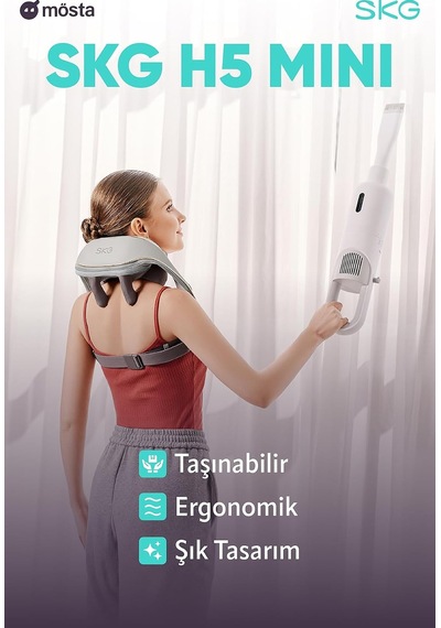 H5 Mini Taşınabilir Omuz Ve Boyun Masaj Aleti, Shiatsu Yoğurma Fonksiyonu, Isıtmalı Masaj, Yıkanabilir Kumaş, Kablosuz Tasarım, Type-c Şarjlı, Ev/ofis/araba Kullanımına Uygun H5 Mini Taşınabilir Omuz Ve Boyun Masaj Aleti, Shiatsu Yoğurma Fonksiyonu, Isıtmalı Masaj, Yıkanabilir Kumaş, Kablosuz Tasarım, Type-c Şarjlı, Ev/ofis/araba Kullanımına Uygun