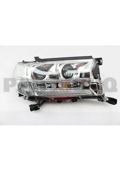 Toyota Land Cruiser Ön Far Elektrikli Motorlu Ledgündüz Far Sağ 2018 Oem No: 8110560k52
