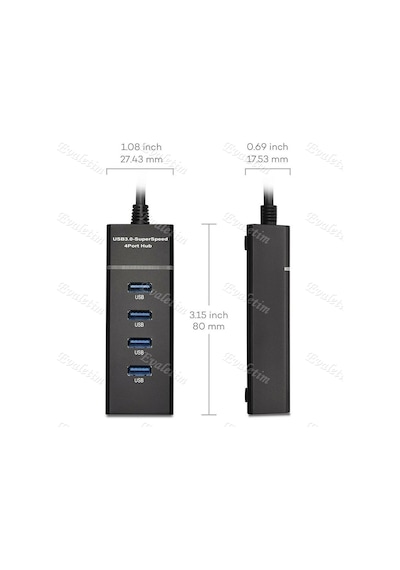 4 Port Usb 3.0 Çoğaltıcı Çoklayıcı Hub 4360P Çoklama Çoklu Cihaz