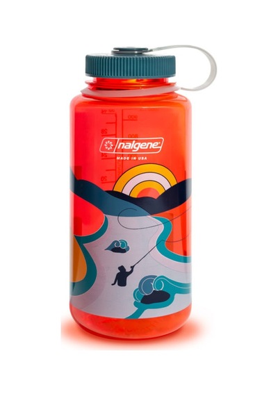Nalgene 32 Oz Wm Retro 1Lt Suluk Aqua Mavi