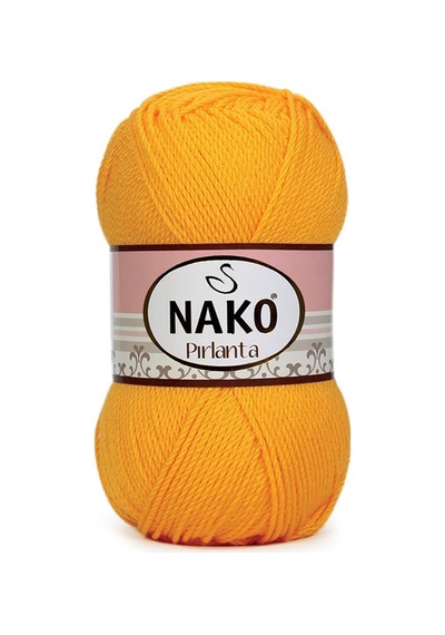 Nako Pırlanta 184 Sarı El Örgü İpi