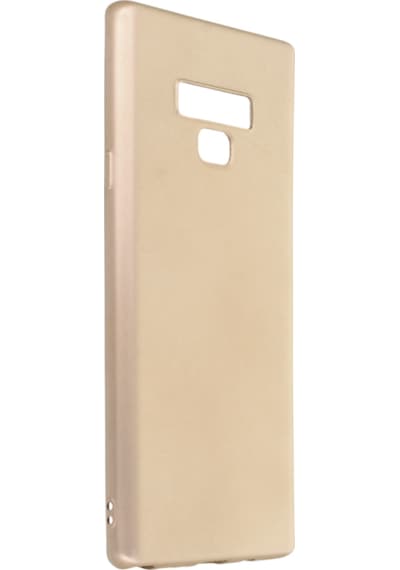 Samsung Galaxy Uyumlu Note 9 Kılıf Esnek Yapılı İnce Standart Ruber Kapak Ryc/first Gold